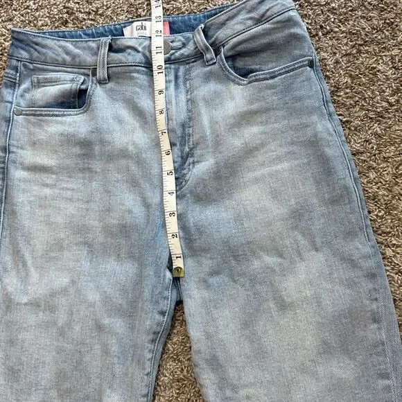 CAbi Higher Straight Light-Wash Jeans - Picture 5 of 8